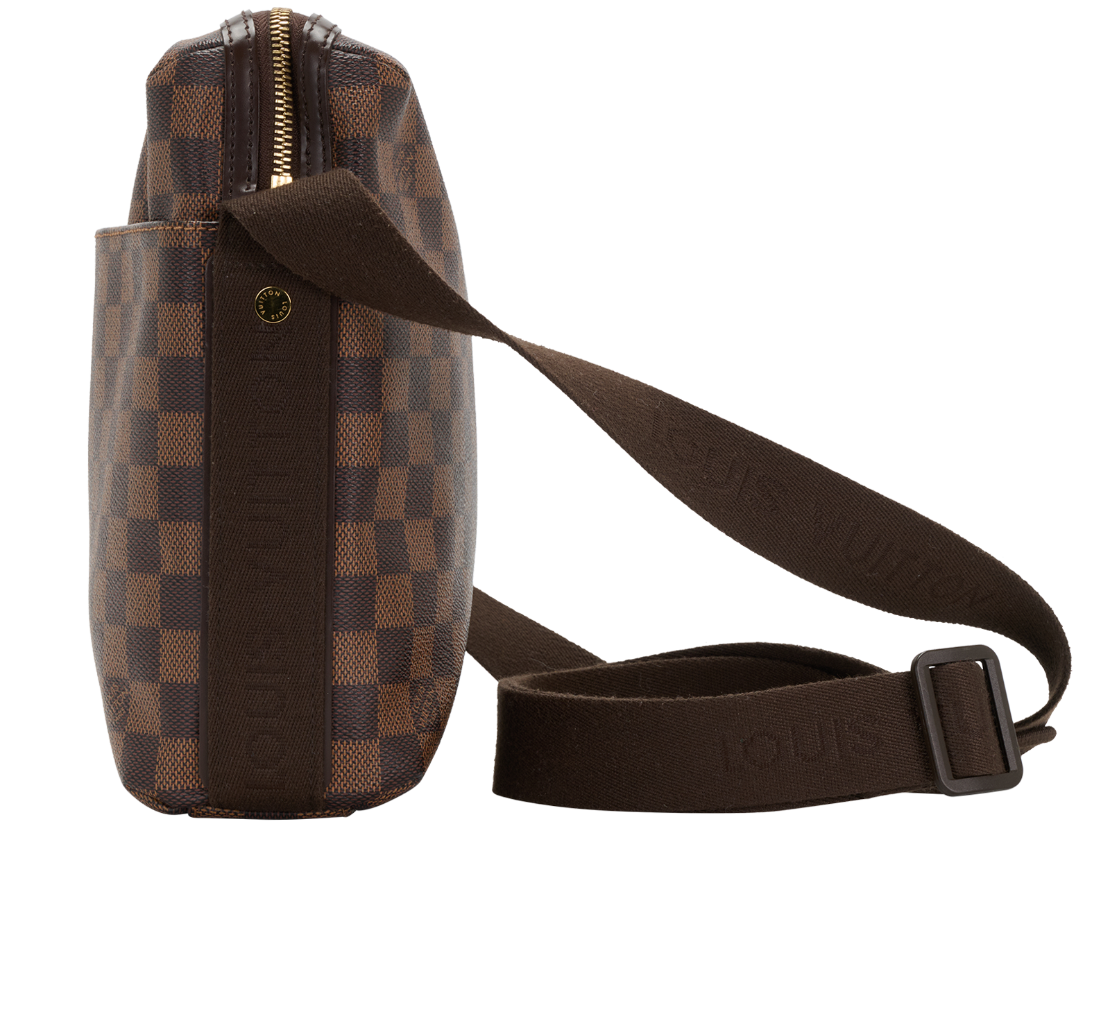 Messenger S, &pound;650, Handbags, Brown, Canvas, Bottom view